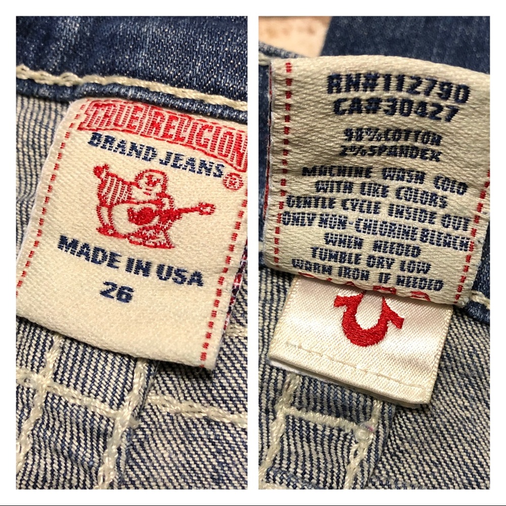 True Religion Slim Straight Leg Jeans - Picture 8 of 8